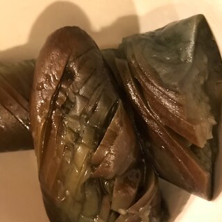 ナスの煮浸し